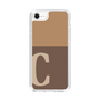 Slim Protection Case［ Original - initial two tone - C brown ］