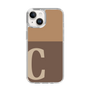 Slim Protection Case［ Original - initial two tone - C brown ］