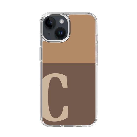 Slim Protection Case［ Original - initial two tone - C brown ］