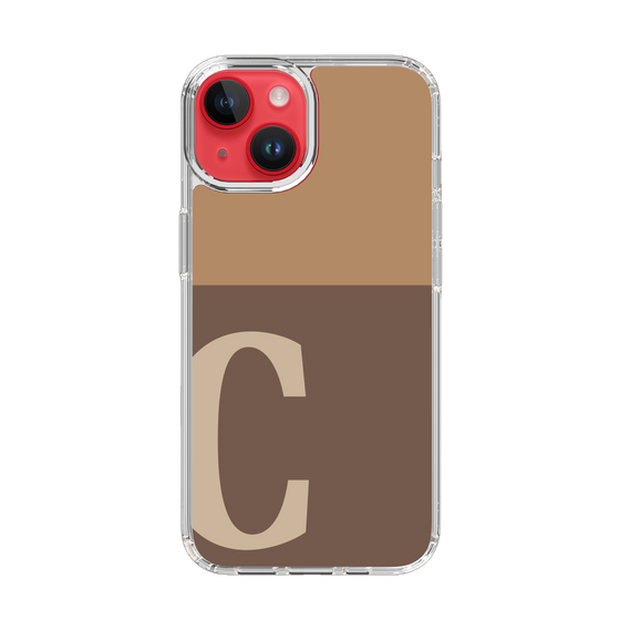 Slim Protection Case［ Original - initial two tone - C brown ］