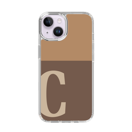 Slim Protection Case［ Original - initial two tone - C brown ］