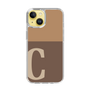 Slim Protection Case［ Original - initial two tone - C brown ］
