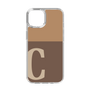 Slim Protection Case［ Original - initial two tone - C brown ］