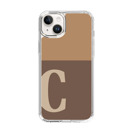 Slim Protection Case［ Original - initial two tone - C brown ］