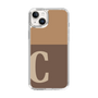 Slim Protection Case［ Original - initial two tone - C brown ］
