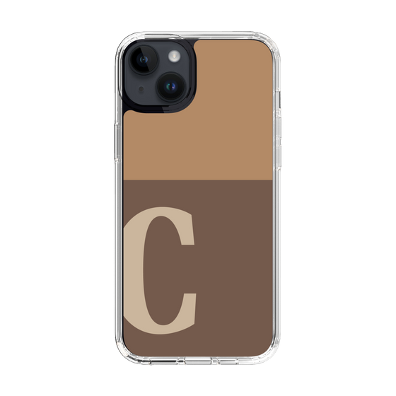 Slim Protection Case［ Original - initial two tone - C brown ］