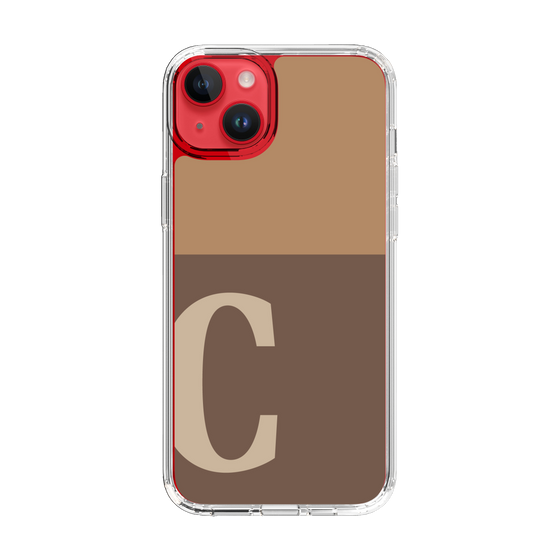 Slim Protection Case［ Original - initial two tone - C brown ］