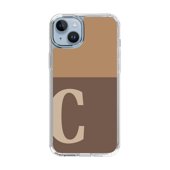 Slim Protection Case［ Original - initial two tone - C brown ］