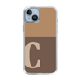 Slim Protection Case［ Original - initial two tone - C brown ］