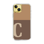 Slim Protection Case［ Original - initial two tone - C brown ］