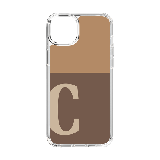 Slim Protection Case［ Original - initial two tone - C brown ］