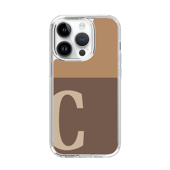 Slim Protection Case［ Original - initial two tone - C brown ］