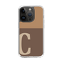 Slim Protection Case［ Original - initial two tone - C brown ］