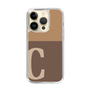 Slim Protection Case［ Original - initial two tone - C brown ］