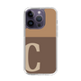 Slim Protection Case［ Original - initial two tone - C brown ］