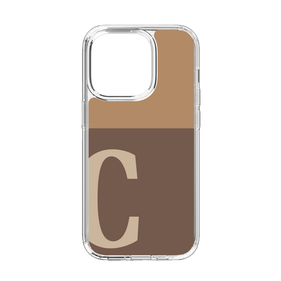 Slim Protection Case［ Original - initial two tone - C brown ］