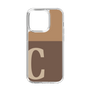 Slim Protection Case［ Original - initial two tone - C brown ］