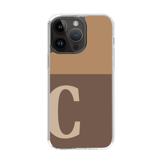 Slim Protection Case［ Original - initial two tone - C brown ］
