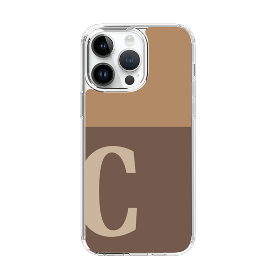 Slim Protection Case［ Original - initial two tone - C brown ］