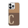 Slim Protection Case［ Original - initial two tone - C brown ］