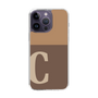 Slim Protection Case［ Original - initial two tone - C brown ］