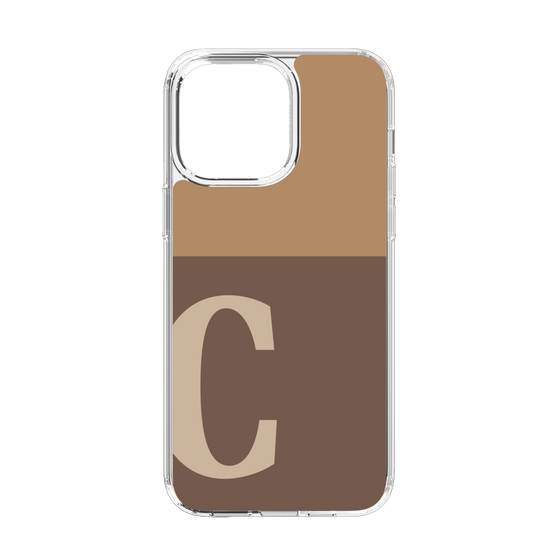 Slim Protection Case［ Original - initial two tone - C brown ］