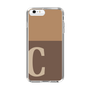 Slim Protection Case［ Original - initial two tone - C brown ］