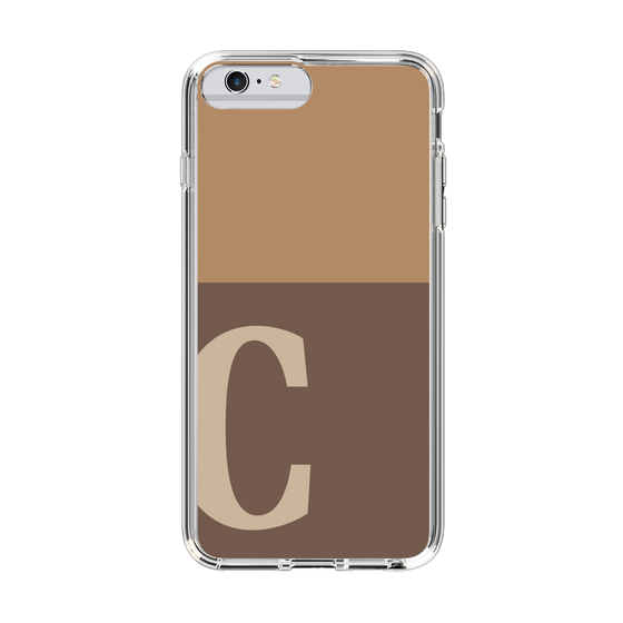 Slim Protection Case［ Original - initial two tone - C brown ］