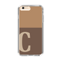 Slim Protection Case［ Original - initial two tone - C brown ］