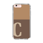 Slim Protection Case［ Original - initial two tone - C brown ］