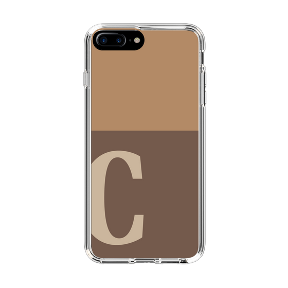 Slim Protection Case［ Original - initial two tone - C brown ］