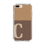 Slim Protection Case［ Original - initial two tone - C brown ］