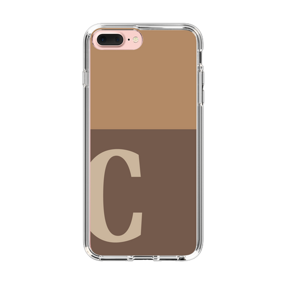 Slim Protection Case［ Original - initial two tone - C brown ］
