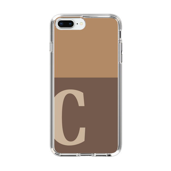Slim Protection Case［ Original - initial two tone - C brown ］