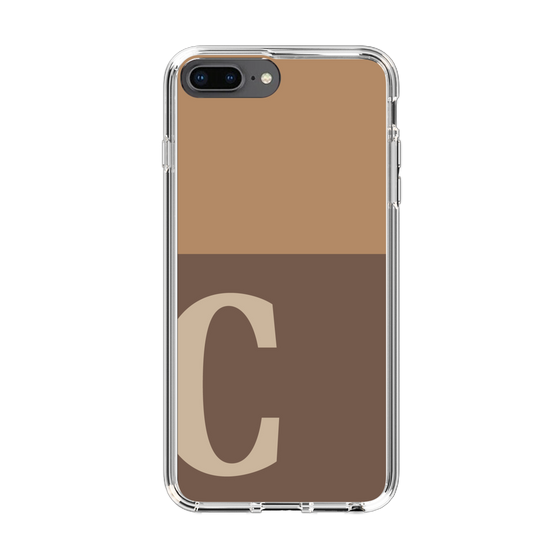 Slim Protection Case［ Original - initial two tone - C brown ］