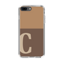 Slim Protection Case［ Original - initial two tone - C brown ］