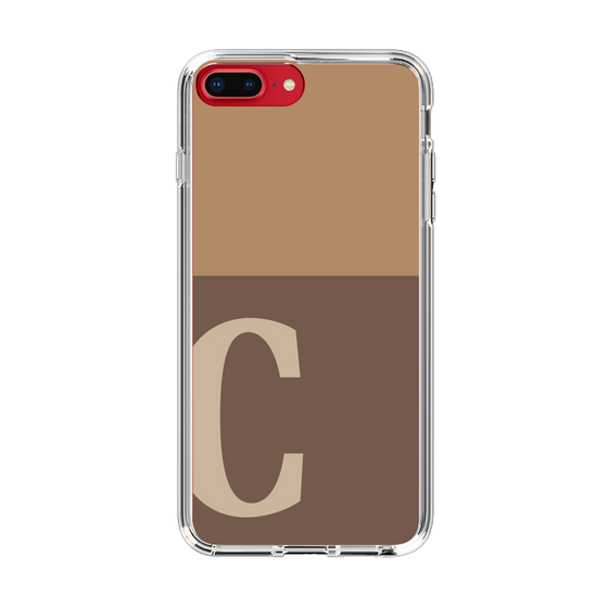 Slim Protection Case［ Original - initial two tone - C brown ］