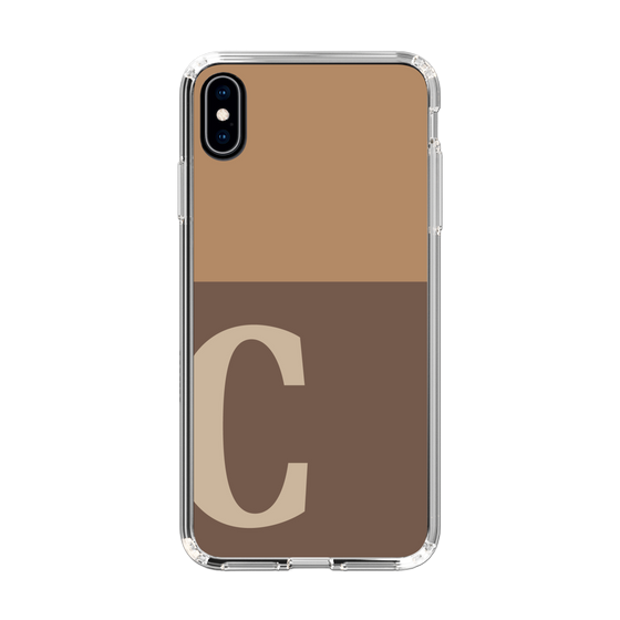 Slim Protection Case［ Original - initial two tone - C brown ］