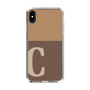 Slim Protection Case［ Original - initial two tone - C brown ］