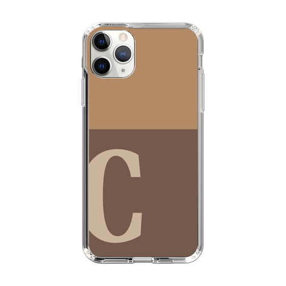Slim Protection Case［ Original - initial two tone - C brown ］
