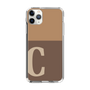 Slim Protection Case［ Original - initial two tone - C brown ］