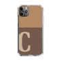 Slim Protection Case［ Original - initial two tone - C brown ］
