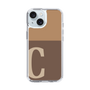 Slim Protection Case［ Original - initial two tone - C brown ］