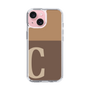 Slim Protection Case［ Original - initial two tone - C brown ］