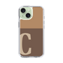 Slim Protection Case［ Original - initial two tone - C brown ］