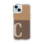 Slim Protection Case［ Original - initial two tone - C brown ］