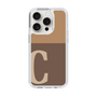 Slim Protection Case［ Original - initial two tone - C brown ］