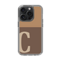 Slim Protection Case［ Original - initial two tone - C brown ］
