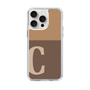 Slim Protection Case［ Original - initial two tone - C brown ］