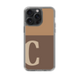 Slim Protection Case［ Original - initial two tone - C brown ］